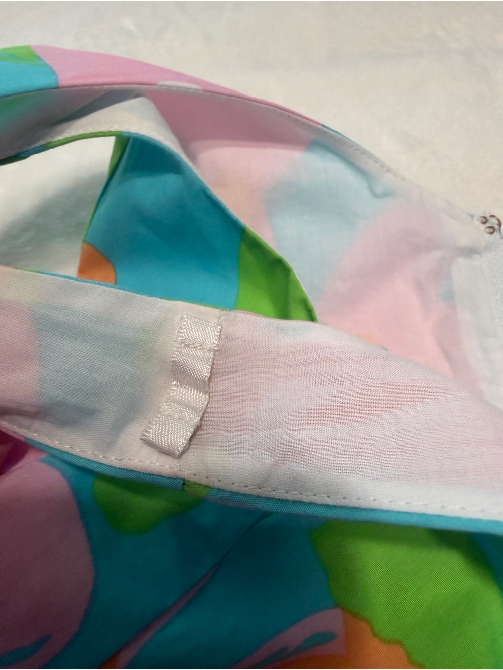 Lilly Pulitzer Lexington Dress in Shorely Blue Mojo Floral - Picture 3 of 4